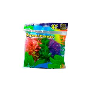 Plantas Decorativas Aqua Plants 20 Cm Pack 6 Unid Multicolor