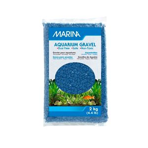 Grava Para Pecera Marina Aqua Azul 2 Kg