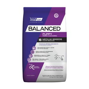 Vitalcan Balanced Perro Cachorro Mediano X 1 Kg