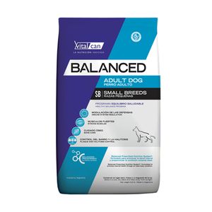 Vitalcan Balanced Perro Adulto Pequeño X 3 Kg