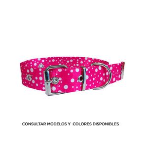 Collar Para Perro Clasico Sublimado Chico 3 Cm