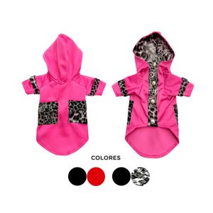 Campera Combinada Con Capucha Para Perro Talle S