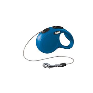 Correa Extensible Flexible Xs 3 M Azul Perro Hasta 8 Kg