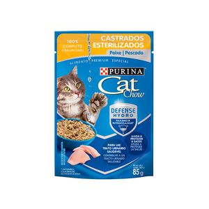 Pouch Cat Chow Para Esterilizados X 85 Gr