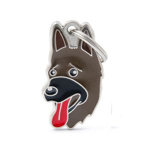 Chapita Identiificatoria  Friend German Sheperd
