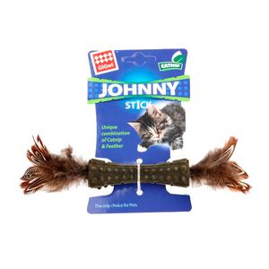 Juguete Para Gato Gigwi Catnip Johny Stick Doble 8X2.5X2.5Cm