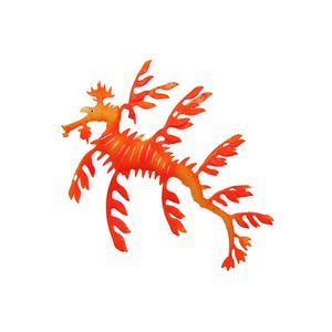 Dragon De Mar Fluor Movil En Blister 18 Cm