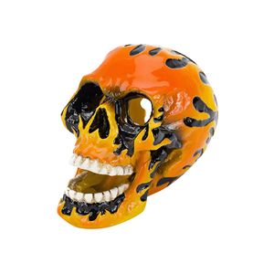 Penn Plax Fire Skull Orange