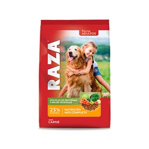 Raza Perro Con Proteinas Y Vegetales Sabor Carne X 15 Kg