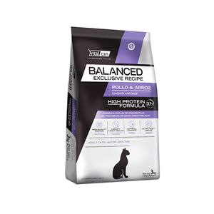 Vitalcan Balanced Gato Adulto Receta Exclusiva X 3 Kg