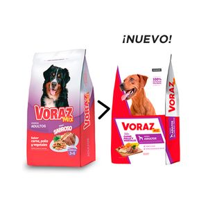 Voraz Perro Adulto Mix X 10 Kg