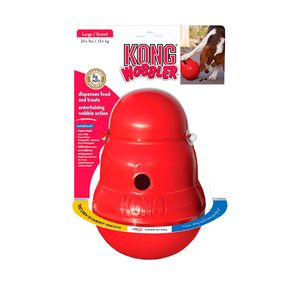 JUGUETE DISPENSADOR DE SNACKS KONG WOBBLER LARGE