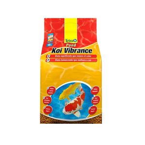 Alimento Peces Tetra Pond Koi Vibrance 3750 Gr / 25 Lts