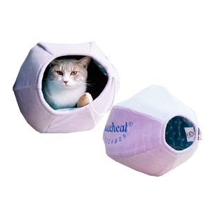 Cucha De Interior/Moises Para Gato Tubo De Peluche, Lavable