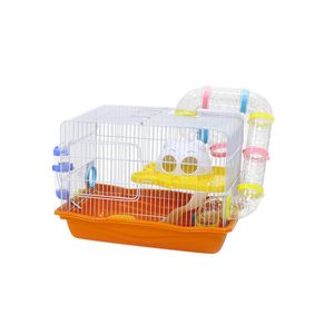 Hamstera C/Tubos 2 Pisos 45X30X32