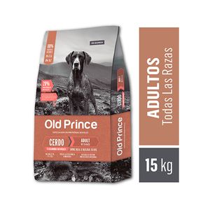 Old Prince Novel Adulto Cerdo y Legumbres X 15 Kg