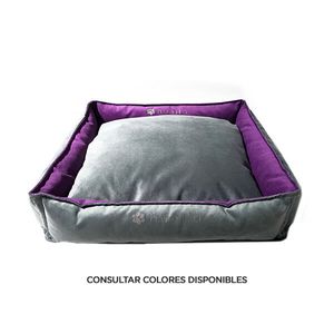 Cama Basquet Reversible (95X75X22Cm) Purpura-Gris