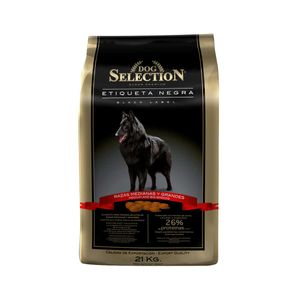 Dog Selection Etiqueta Negra Perro Adulto Raza Mediana Grande x 21 Kg