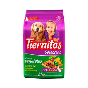 Tiernitos Seleccion Perro Adulto Carne Y Veg X 21 Kg