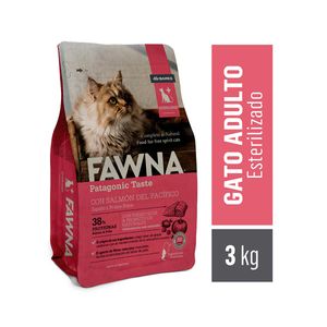 Fawna Gato Adulto Esterilizado X 3 Kg