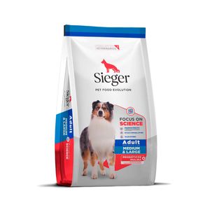 Sieger Perro Adulto Mediano Y Grande X 3 Kg