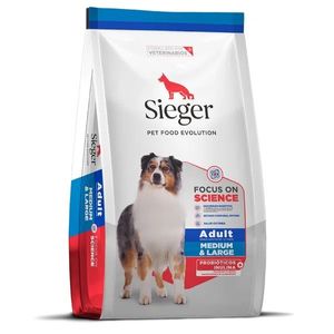 Sieger Perro Adulto Mediano Y Grande X 15 Kg