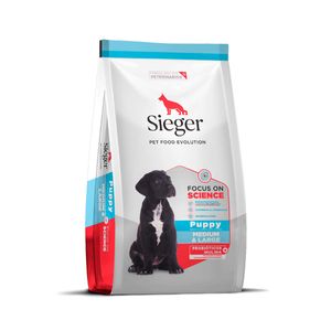 Sieger Cachorro Mediano Y Grande X 3 Kg