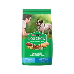 Dog Chow Control De Peso Doble Proteina X 21Kg