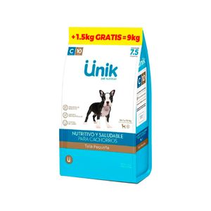 Unik Perro Cachorro Raza Pequeña + 7.5+1.5 Kg