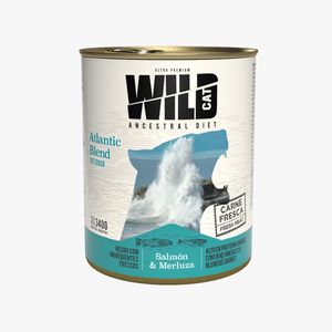 Wild Cat Gatito Salmon Y Merluza X 340 Gr