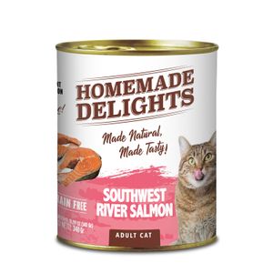 Lata Homemade Delights River Salmon Gato Adulto 340 Grs