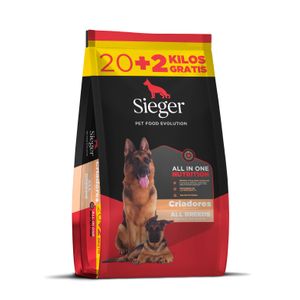 Sieger Perro Adulto Criadores X 20 + 2 Kg