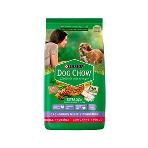 DOG CHOW CACHORRO MINI/PEQUEÑO  DOBLE PROTEINAX 1.5 KG