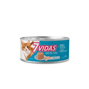 7 Vidas Wet Gatos Merluza X 90 Gr