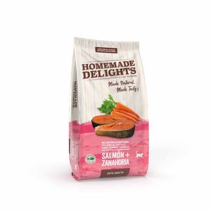 HOMEMADE DELIGHTS GATO SALMON Y ZANAHORIA 1,5 KG
