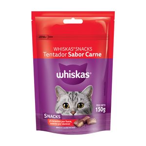 WHISKAS SNACK DELICIOSO SABOR  CARNE X 150 GR