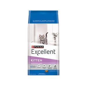 Excellent Smart Gatitos Pollo, Carne y Arroz x 1 Kg