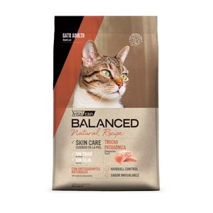 Vitalcan Balanced Natural Recipe Gato Trucha Patagónica x 15 Kg