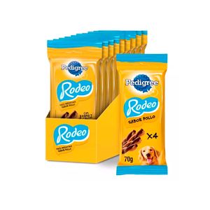 Pack Snack Pedigree Rodeo Pollo X 70 Grs x 20 Unidades