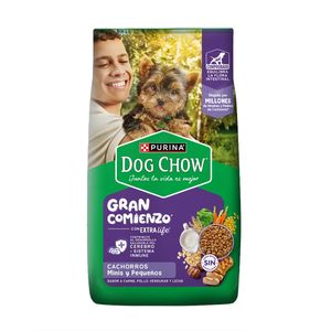 Dog Chow Gran Comienzo Cachorro Mini y Small x 21 Kg