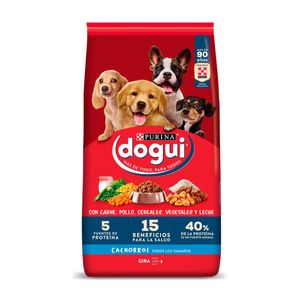 Dogui Perro Cachorro Carne, Pollo, Cereales y Vegetales x 15 Kg