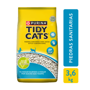 Piedras Tidy Cats X 3.6 Kg