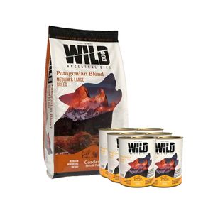 WILD DOG PATAGONIAN BLEND RAZA MEDIANA GRANDE X 7.5 KG