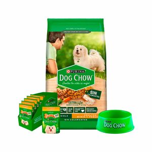 Dog Chow Sin Colorante Adulto Mini Y Pequeño X 21 Kg