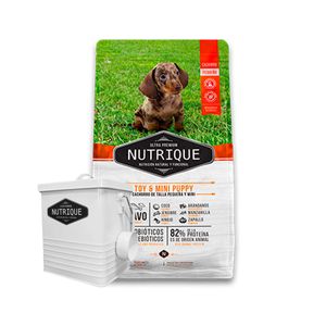 Nutrique Perro Cachorro Toy & Mini X 3 Kg