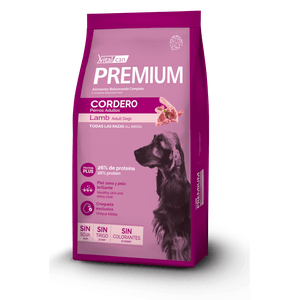 Vitalcan Premium Perro Adulto Cordero x 20 kg