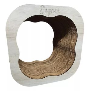 Rascador Casa Grande Frente de Madera - 40x27.5x40 cm