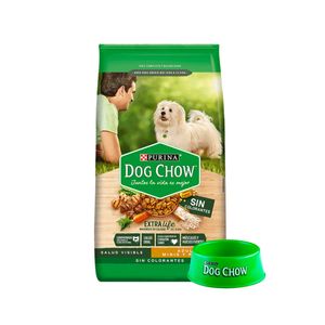 Dog Chow Sin Colorante Adulto Mini Y Pequeño X 21 Kg