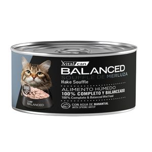 Vitalcan Balanced Soufflé De Merluza Gato Senior x 85 gr