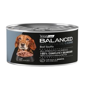 Vitalcan Balanced Soufflé De Carne Perro Senior x 85 gr